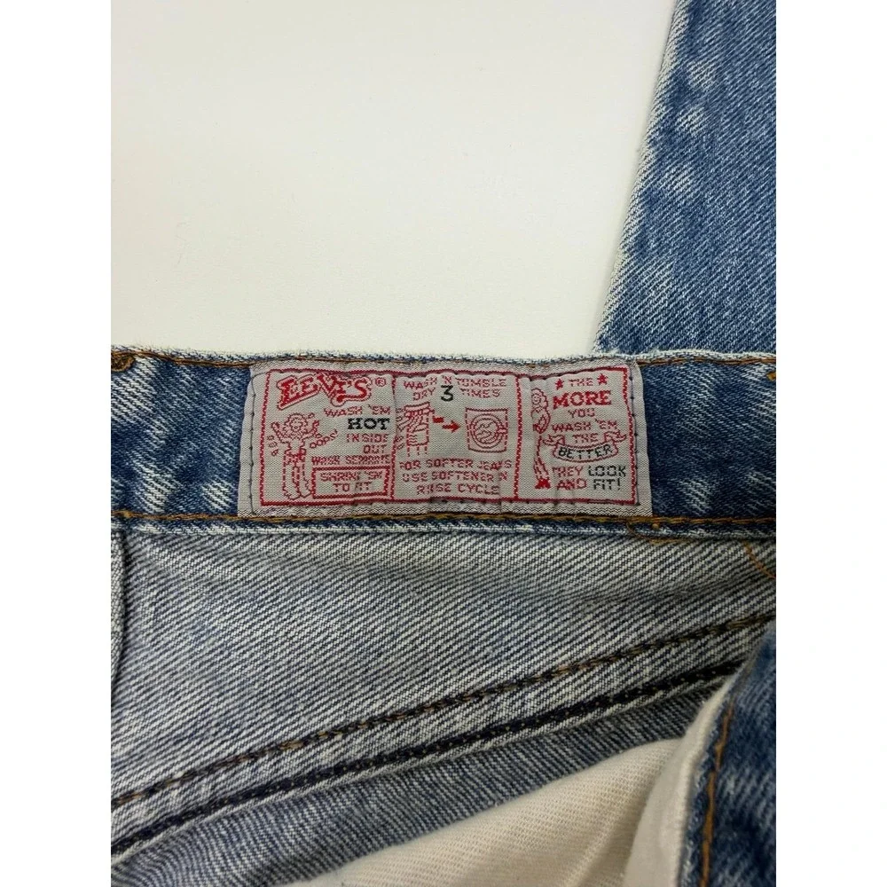 Vintage Levi's 501-0119 Jeans Made In USA 1993 Button Fly Light Wash 100% Cotton